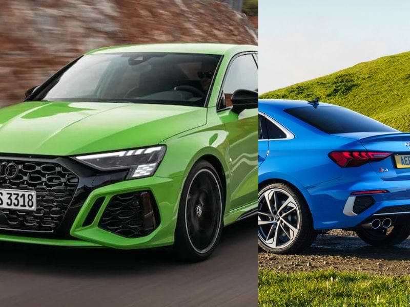 difference between Audi A3 and RS3