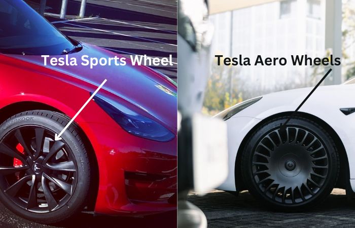 Tesla Aero Wheels vs Sports Wheels